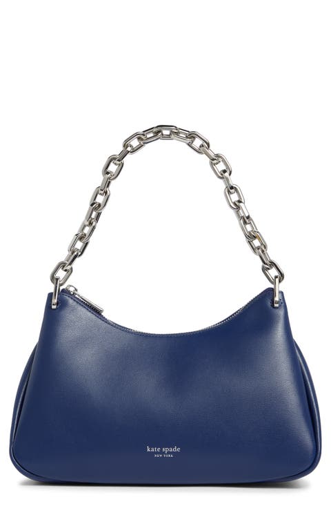 grace chain leather shoulder bag