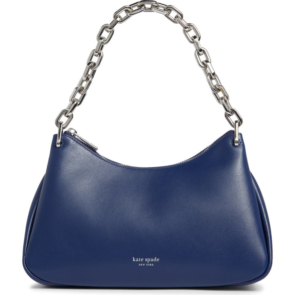 Kate Spade New York Grace Chain Leather Shoulder Bag In Blue