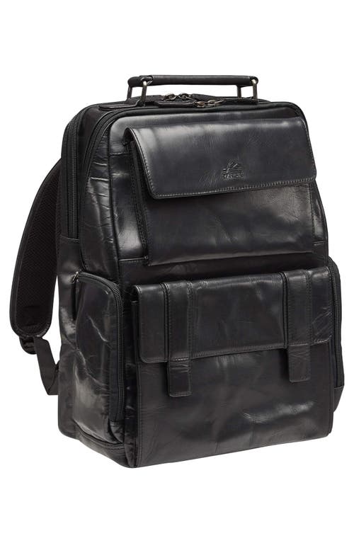 Mancini Buffalo Backpack For 15.6" Laptop In Black
