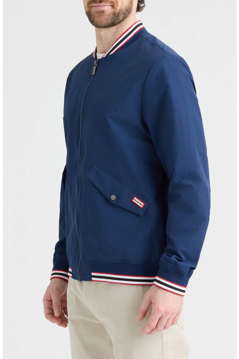 Gaston Water Repellent Bomber Jacket, Alternate, color, ESTATE BLUE