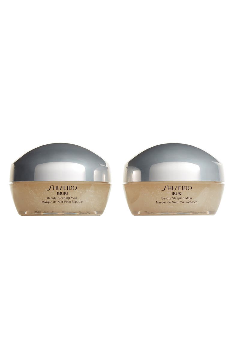 Shiseido Ibuki Beauty Sleeping Mask Duo, Main, color, 