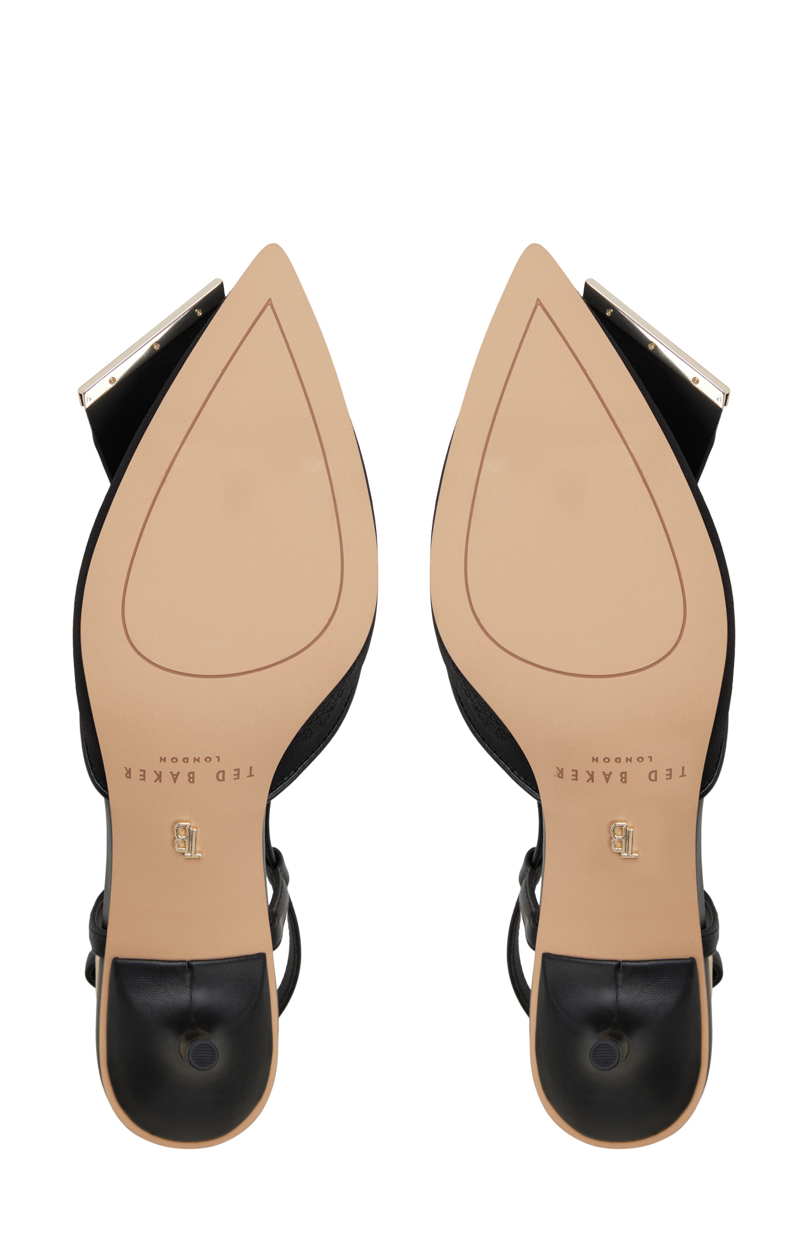 Romy Pointed Toe Slingback Pump, Alternate, color, OTHER BLACK