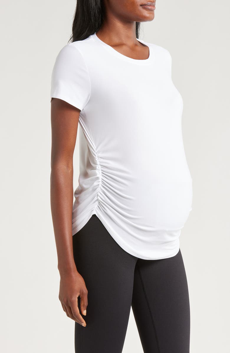 Beyond Yoga One & Only Featherweight Maternity T-Shirt, Alternate, color, 