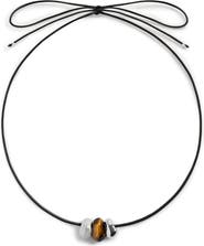 Monica Vinader Antica Gemstone Cord Necklace