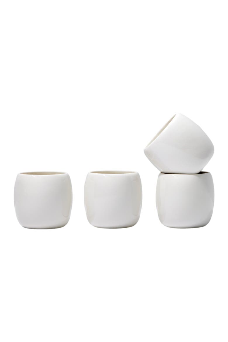 Small Cup - Set of 4, Main, color, White