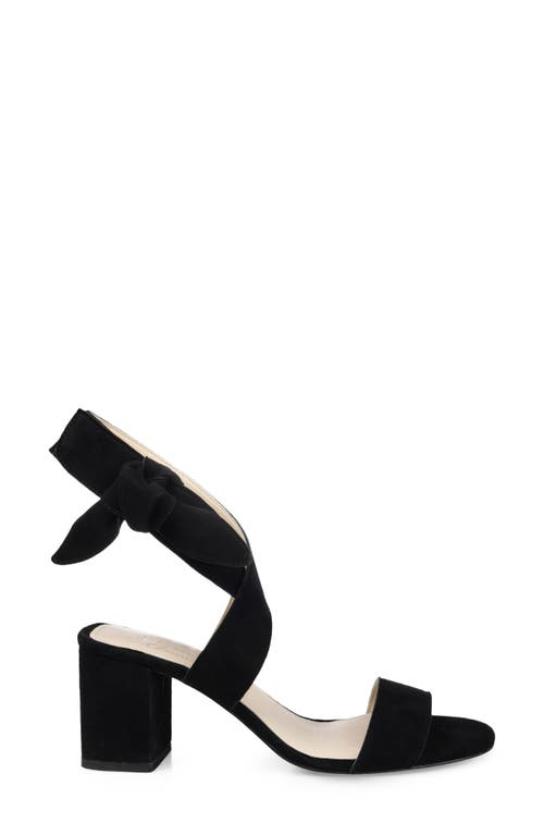 Journee Collection Journee Signature Hether Sandal In Black Suede