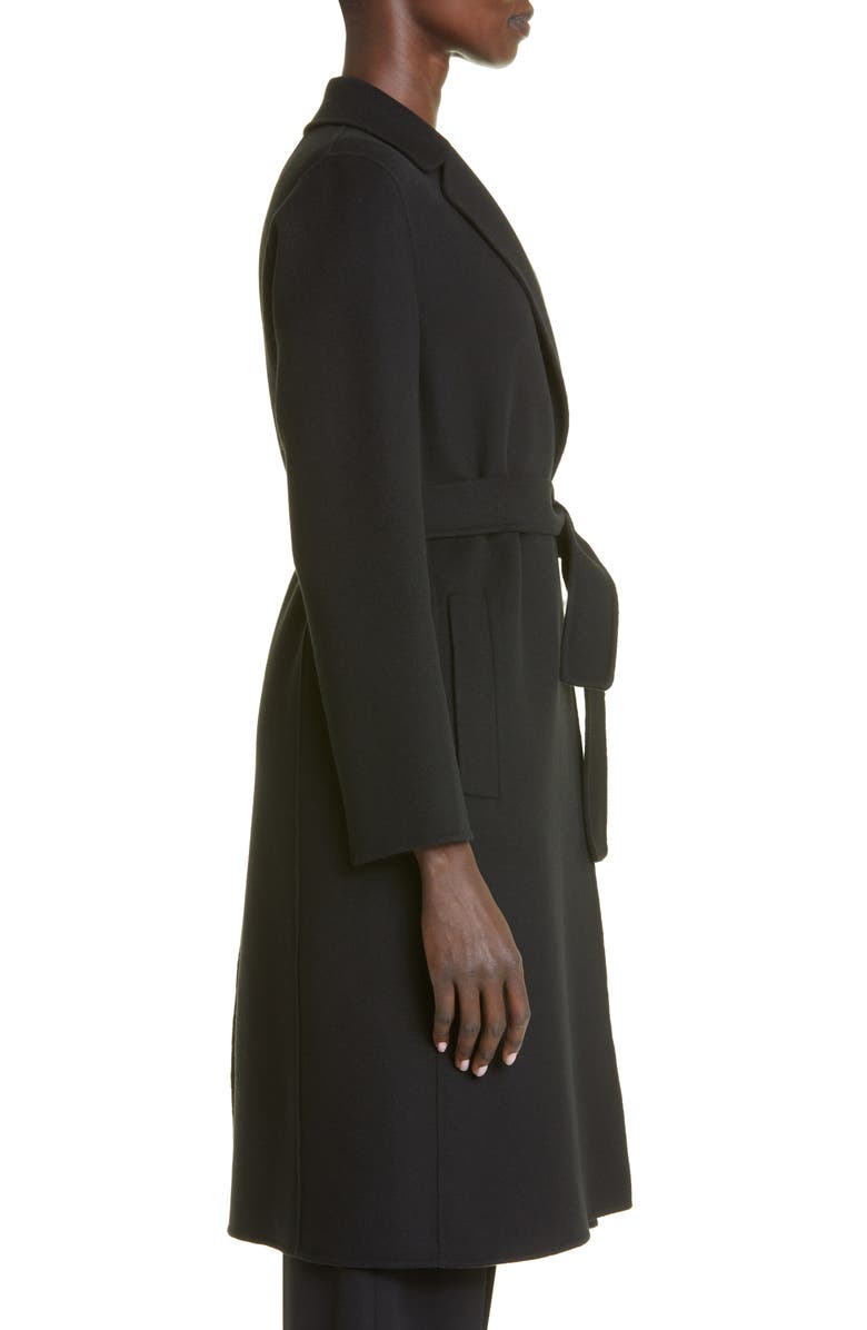 Max Mara Pauline Belted Virgin Wool Coat, Alternate, color,