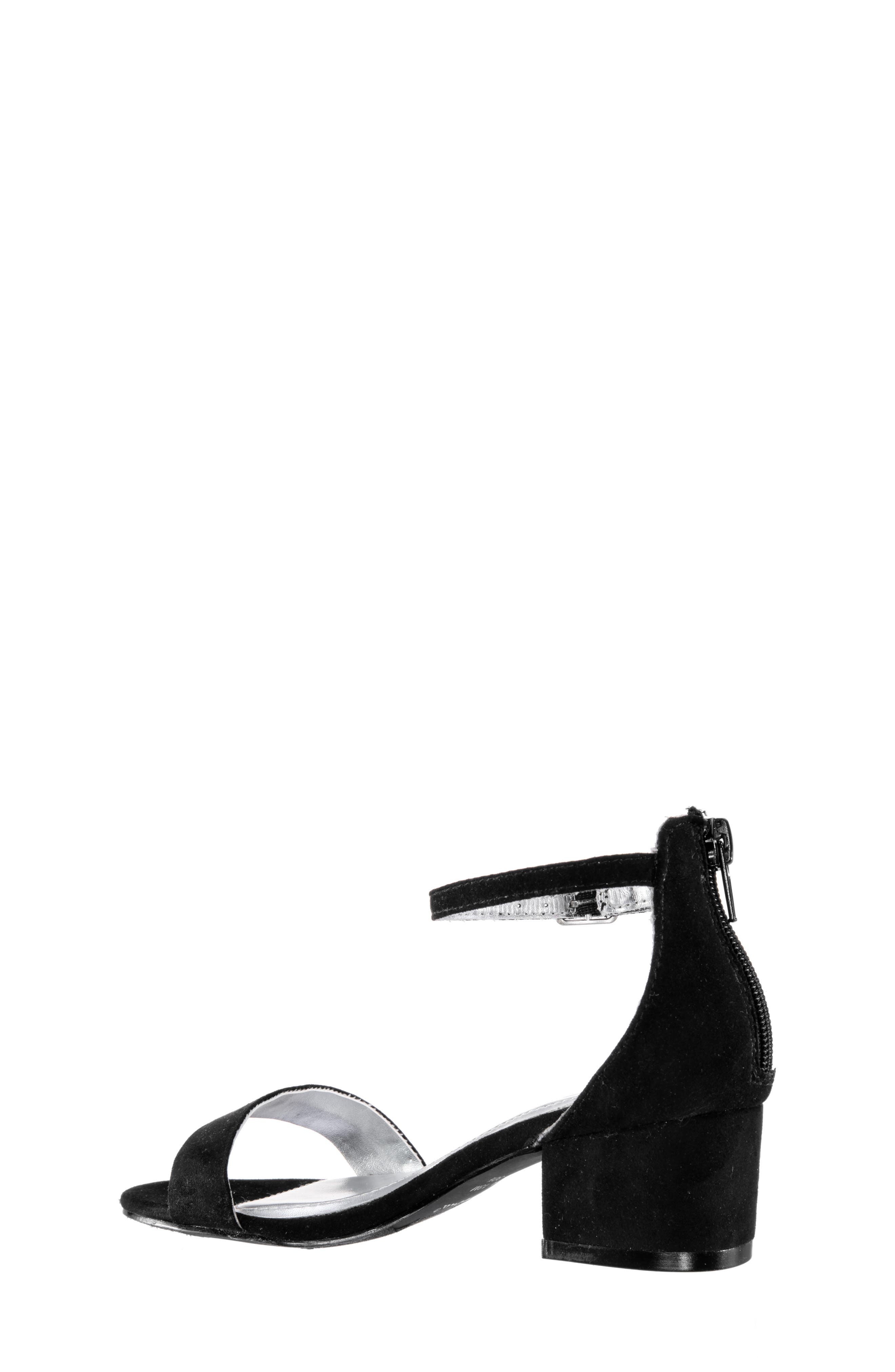 Hidi Sandal, Alternate, color, BLACK MICROSUEDE