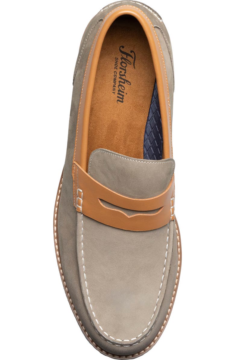 Florsheim Renegade Penny Loafer, Alternate, color, Gray Multi