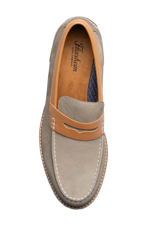 Florsheim Renegade Penny Loafer In Gray Multi