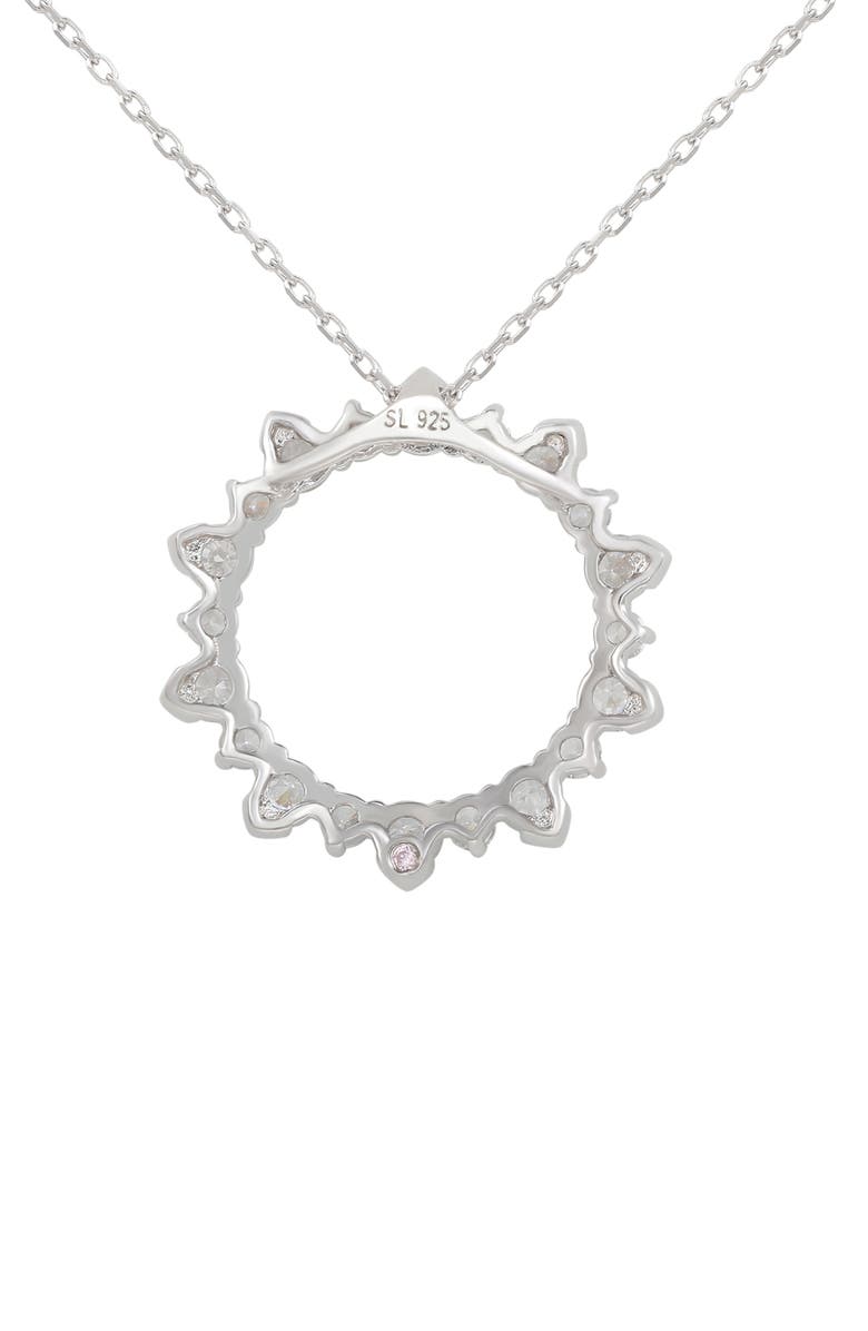 SUZY LEVIAN Sterling Silver Cubic Zirconia Pendant Necklace, Alternate, color, 