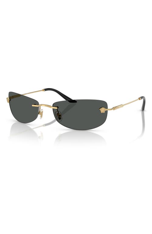 Versace Man Sunglass Ve2279 In Gold