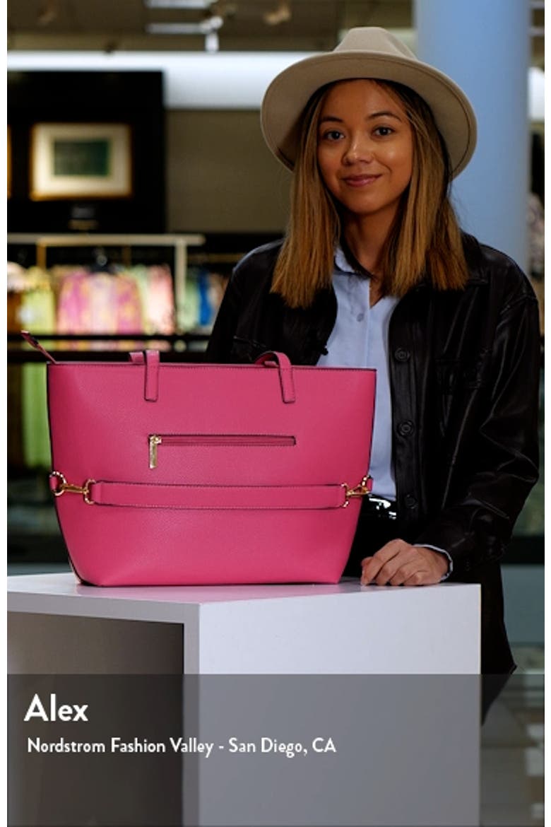 Estie Vegan Leather Tote video