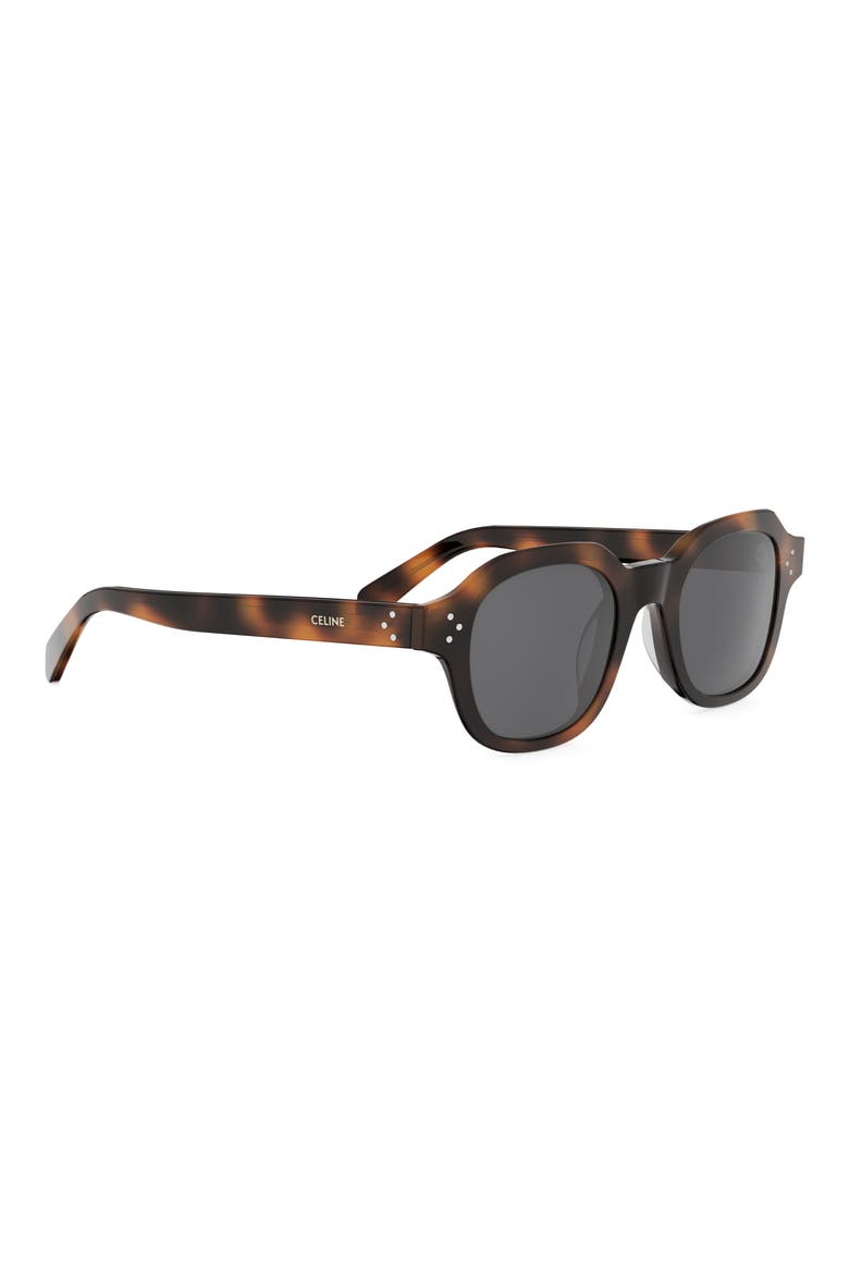 3 Dots 48mm Round Sunglasses, Alternate, color, BLONDE HAVANA / SMOKE