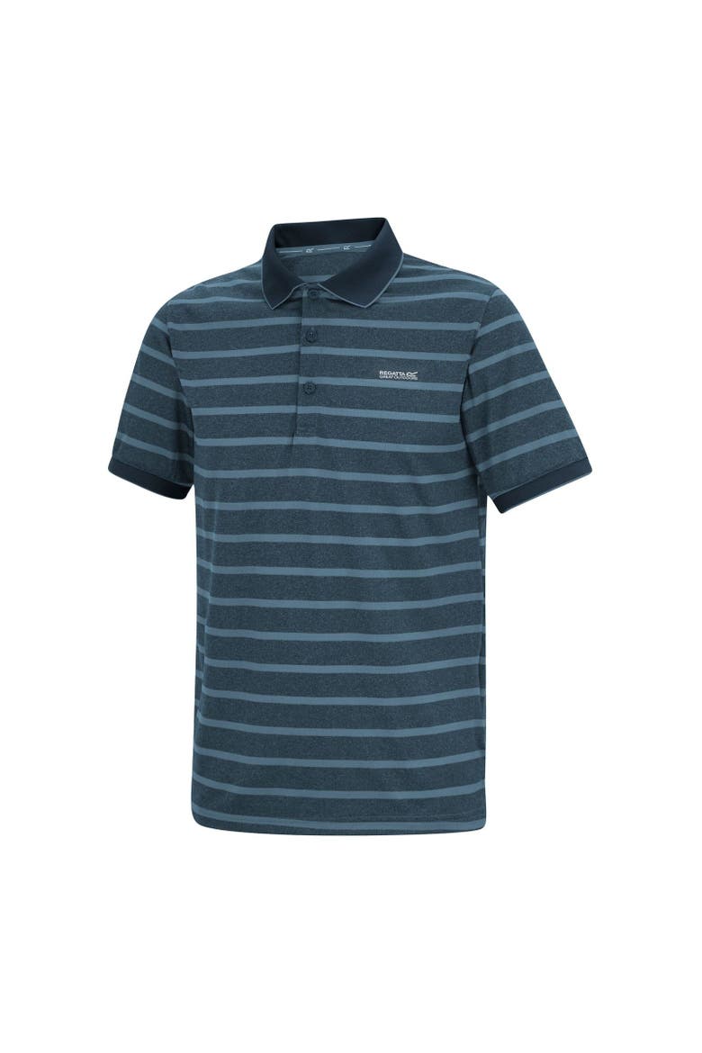 Kildra Polo Shirt, Alternate, color, Night Sky and  Blue