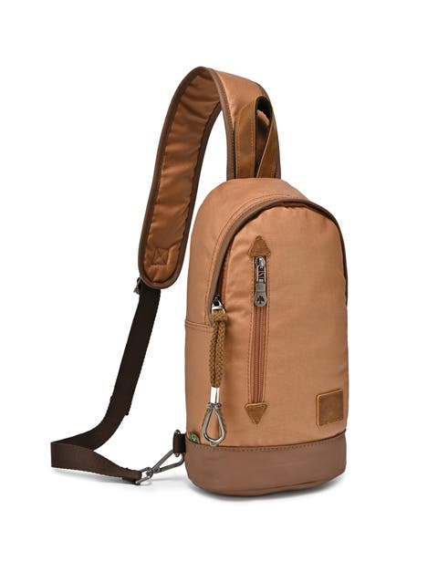 City Light Coated Canvas Sling Bag