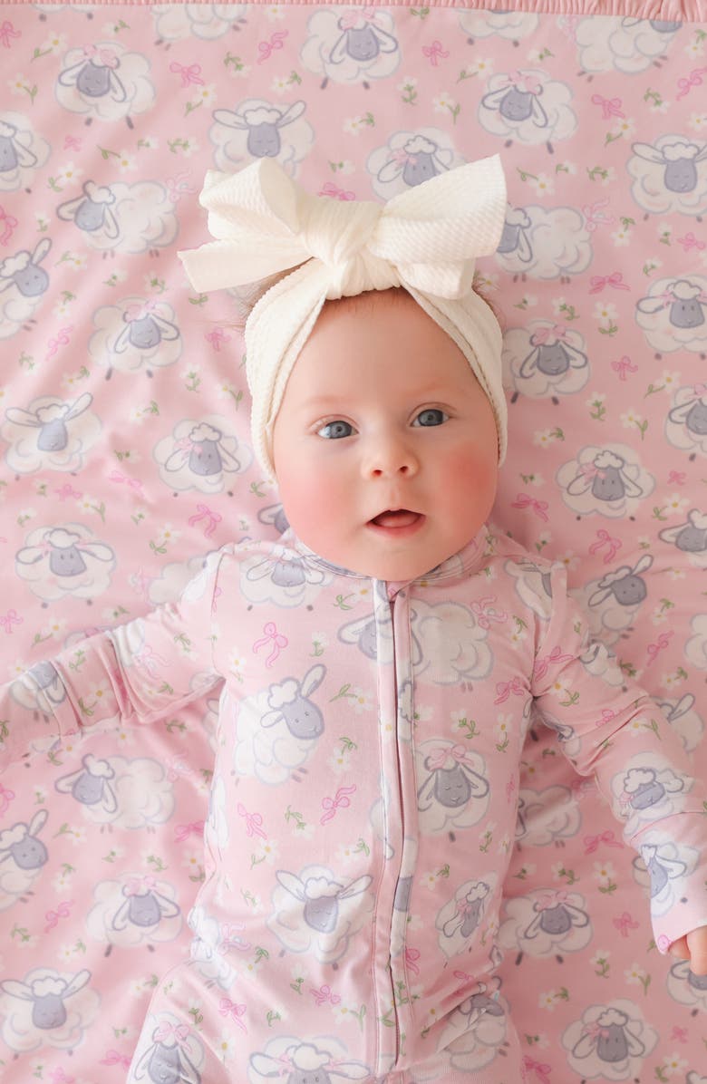 Posh Peanut Paula Convertible Zip Footie, Alternate, color, Pink