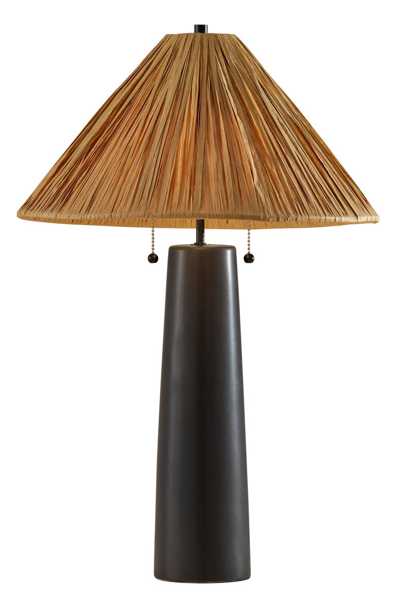 ADESSO LIGHTING Waylon Table Lamp, Main, color, Black