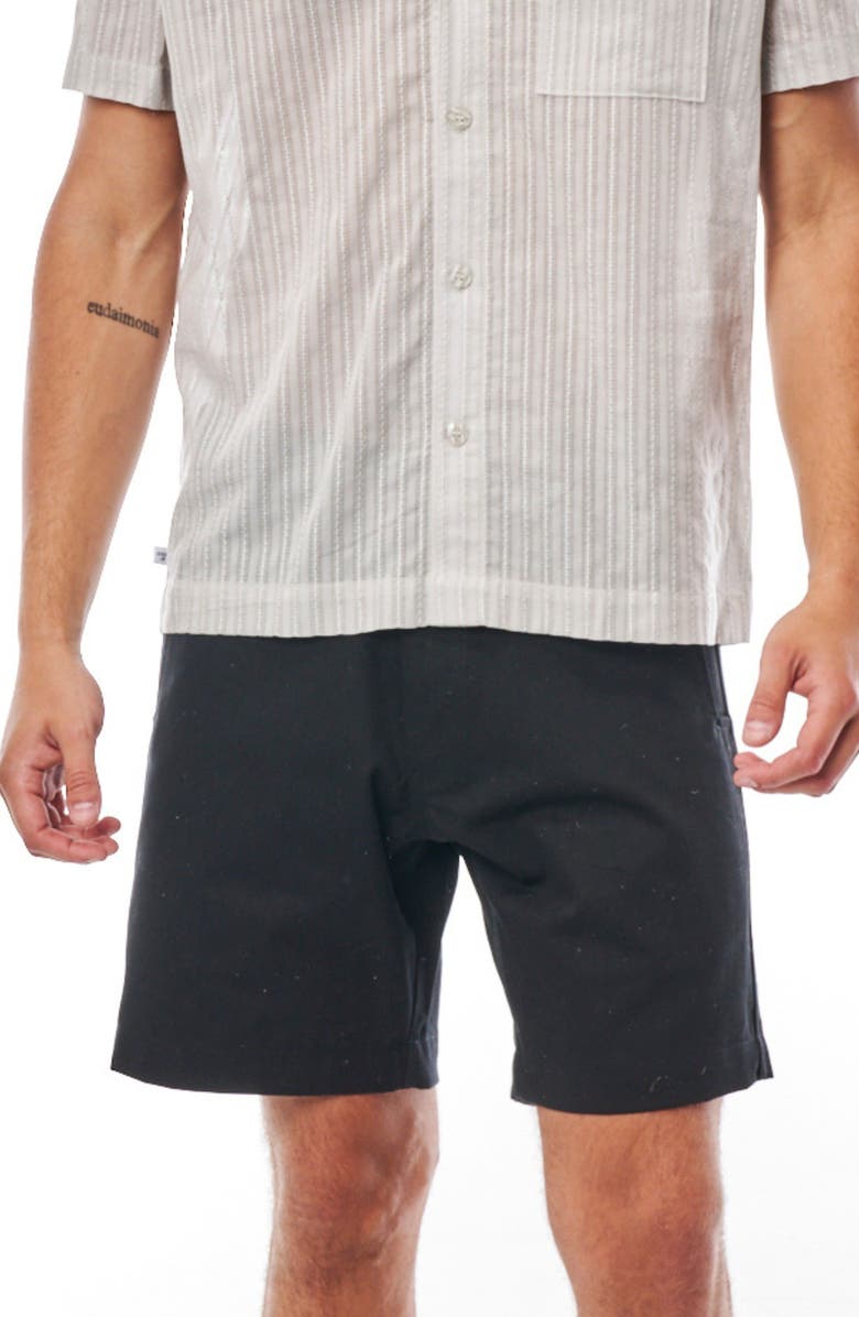 LEISURE LAB Dune Short, Main, color, Noir