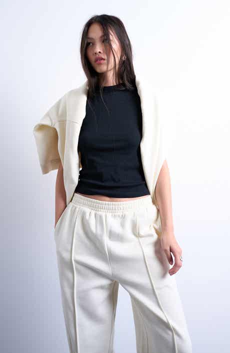 Pintuck Sweatpants