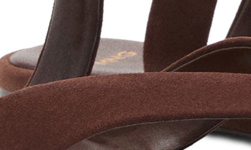 Mango Ankle Strap Sandal In Brown