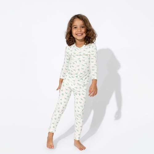 Bellabu Bear Kids' Dragonfly Set Of 2 Piece Pajamas In Dragonfly