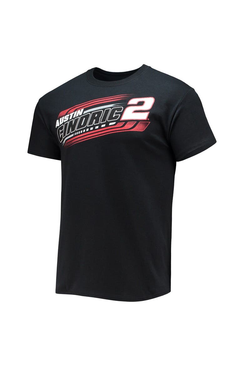 Men's Checkered Flag Black Austin Cindric Hi-Octane T-Shirt, Alternate, color, Black