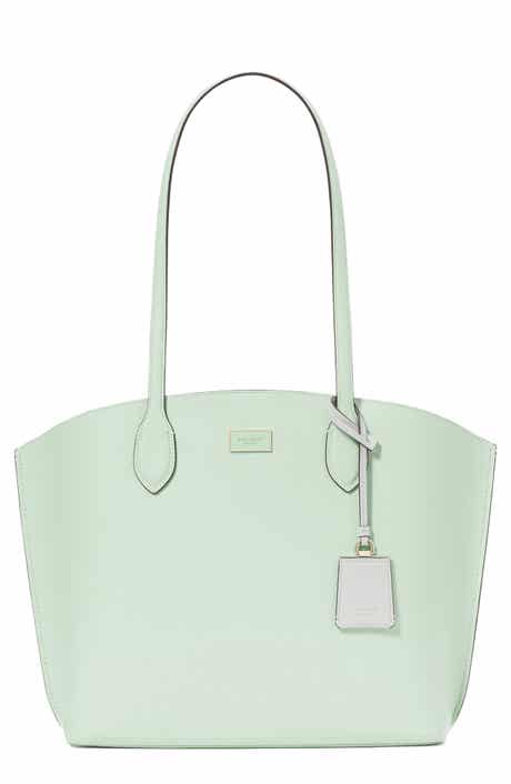 large suite leather tote