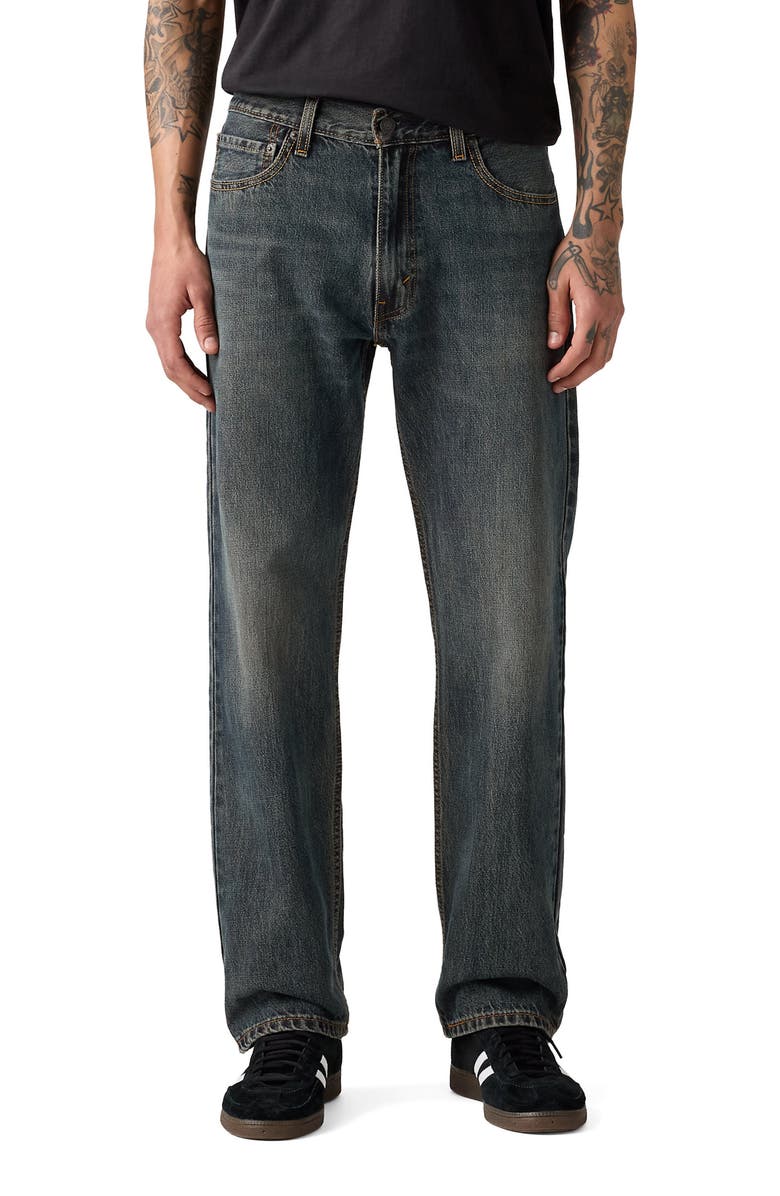 Levi's 555<sup>™</sup> Relaxed Straight Leg Jeans, Main, color, Can You Dig It