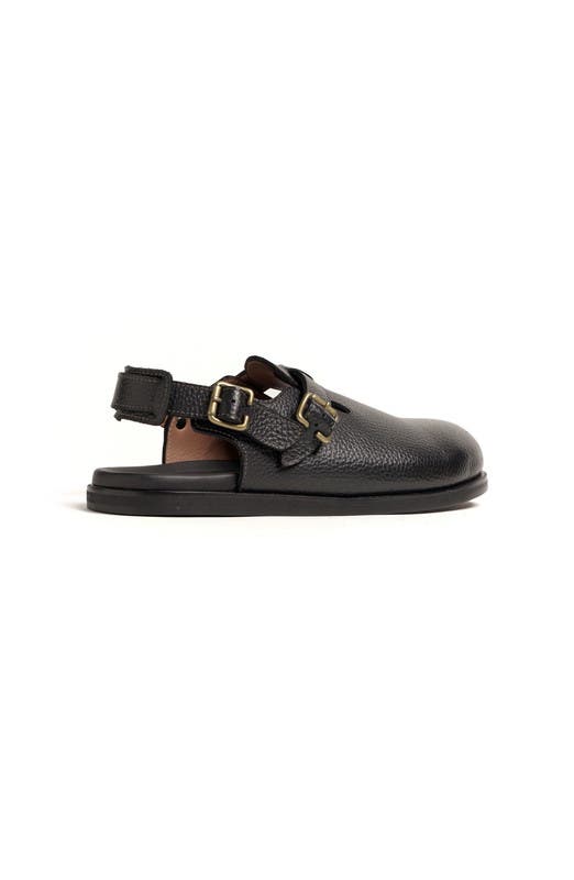 Harbor Moc Sandal, Alternate, color, Obsidian Milled Black