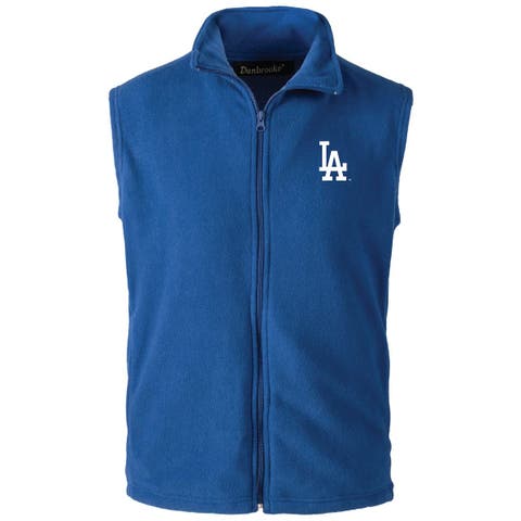 Men's Dunbrooke  Royal Los Angeles Dodgers Houston Full-Zip Vest