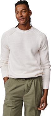 Aubin Lacey Cotton Linen Crew Neck Jumper