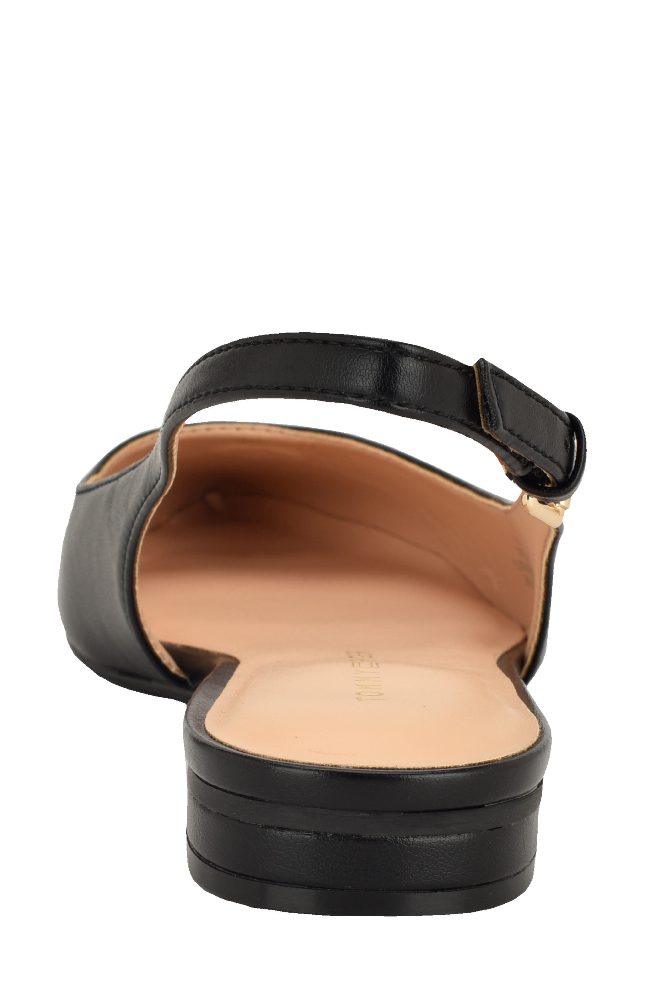 Tommy Hilfiger Velina Slingback Pointed Toe Flat, Alternate, color, 