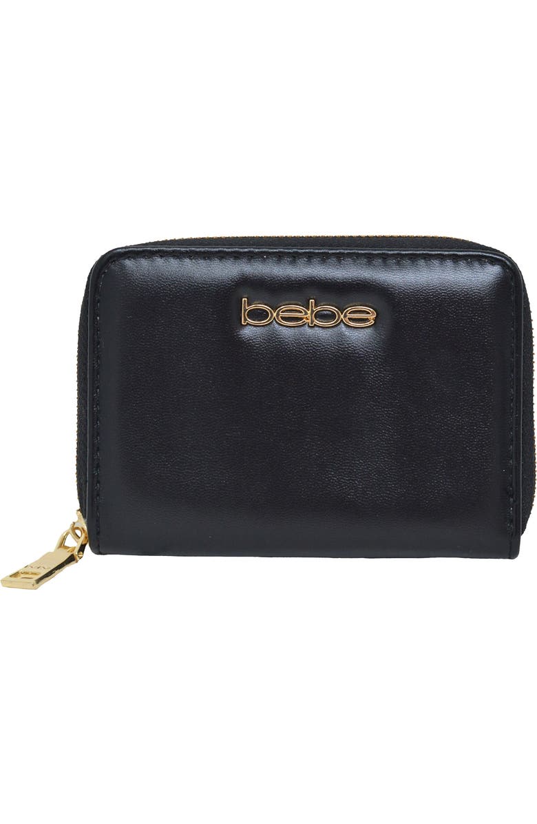 bebe Luca Camera Crossbody Bag with Wallet, Alternate, color, Black