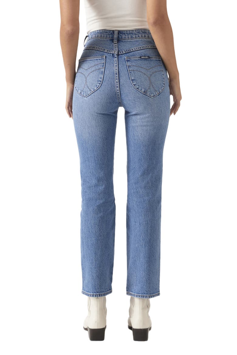 Original Slim Straight Leg Jeans, Alternate, color, BRAD BLUE