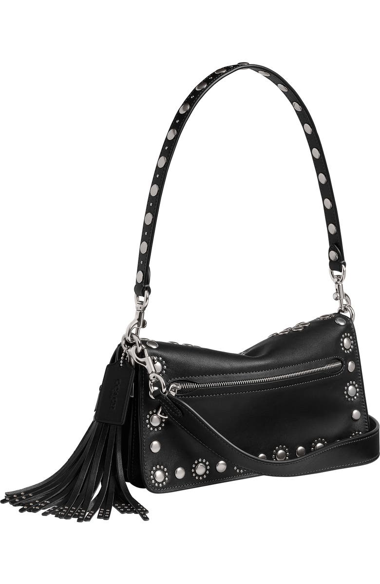COACH Tabby Western Leather Shoulder Bag, Alternate, color,