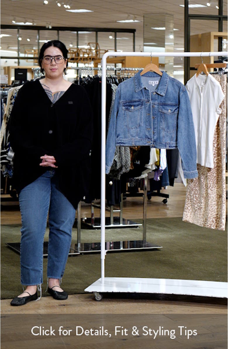 Bestie Crop Denim Jacket, sales video thumbnail