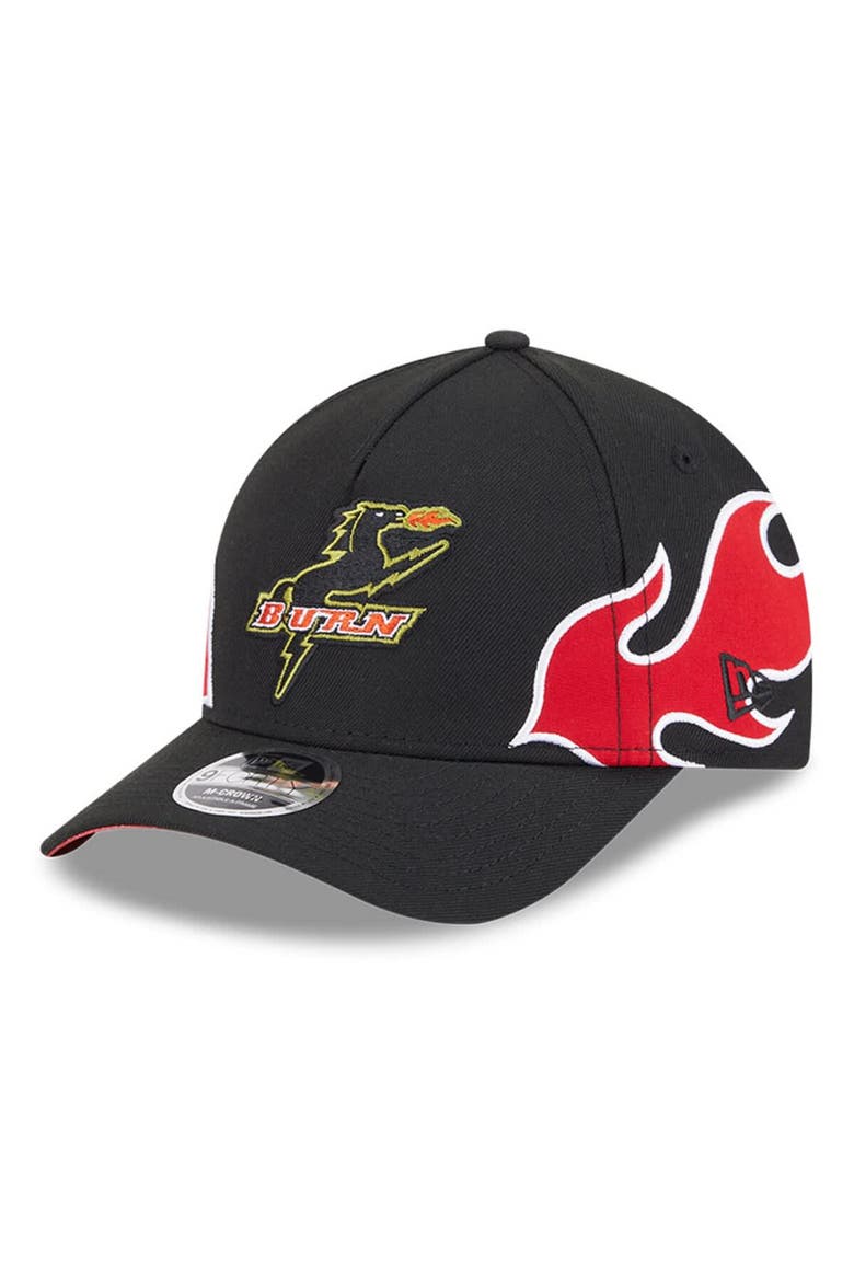 Youth New Era  Black FC Dallas 2025 Jersey Hook 9FORTY M-Crown Adjustable Hat, Main, color, Black