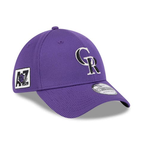 Men's New Era  Purple Colorado Rockies 2025 Spring Training 39THIRTY Flex Hat