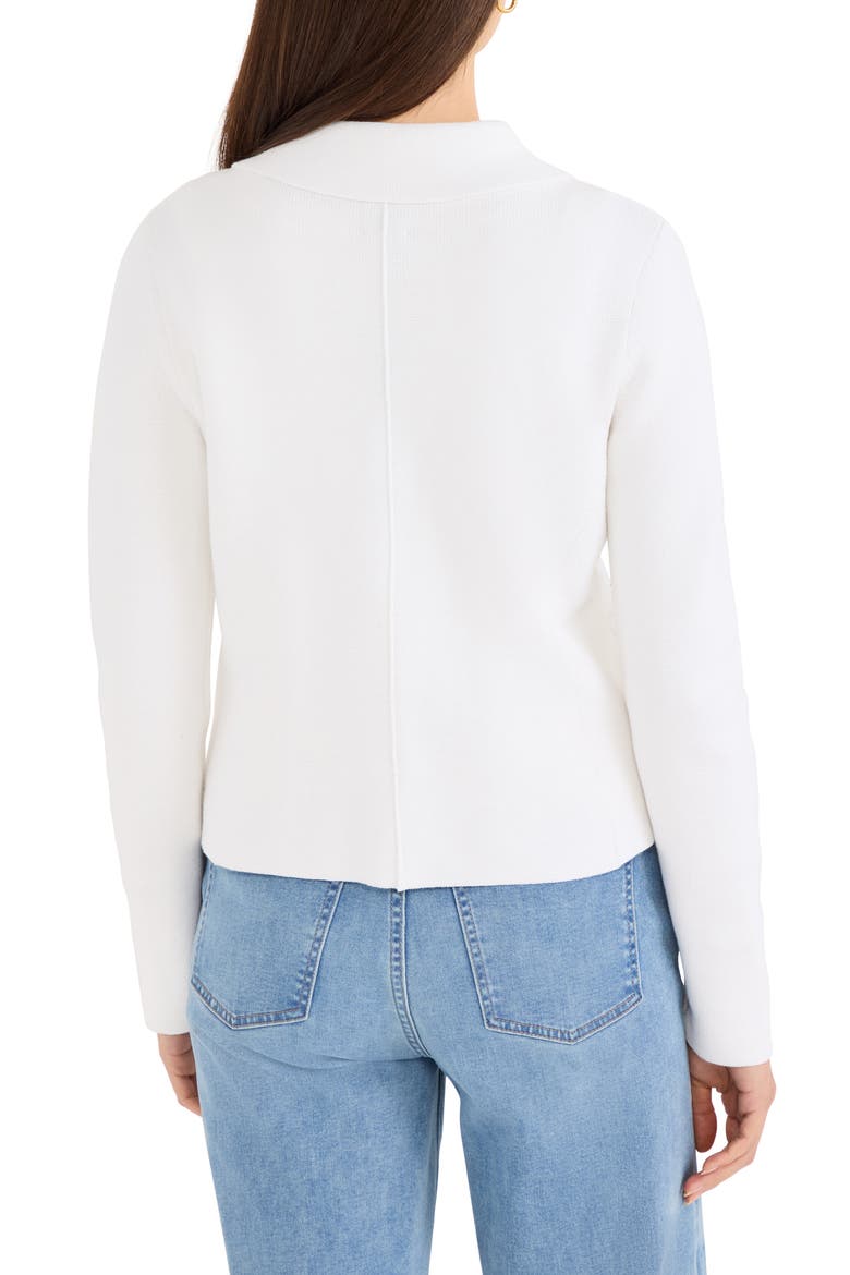 Milano Knit Jacket, Alternate, color, PAPER WHITE