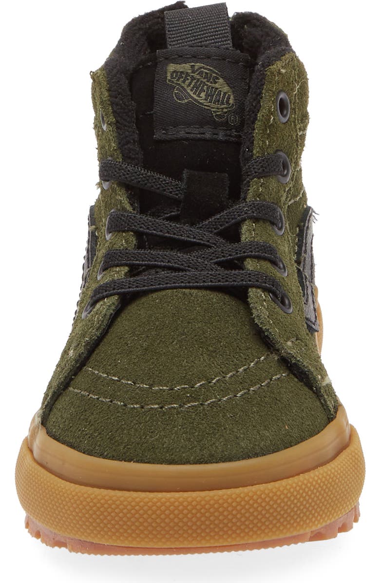 Vans MTE Sk8-Hi Insulated Water Resistant Zip Sneaker, Alternate, color, Grape Leaf/ Gum