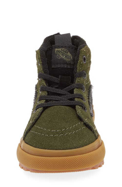 Vans Mte Sk8-hi Insulated Water Resistant Zip Sneaker In Grape Leaf/gum