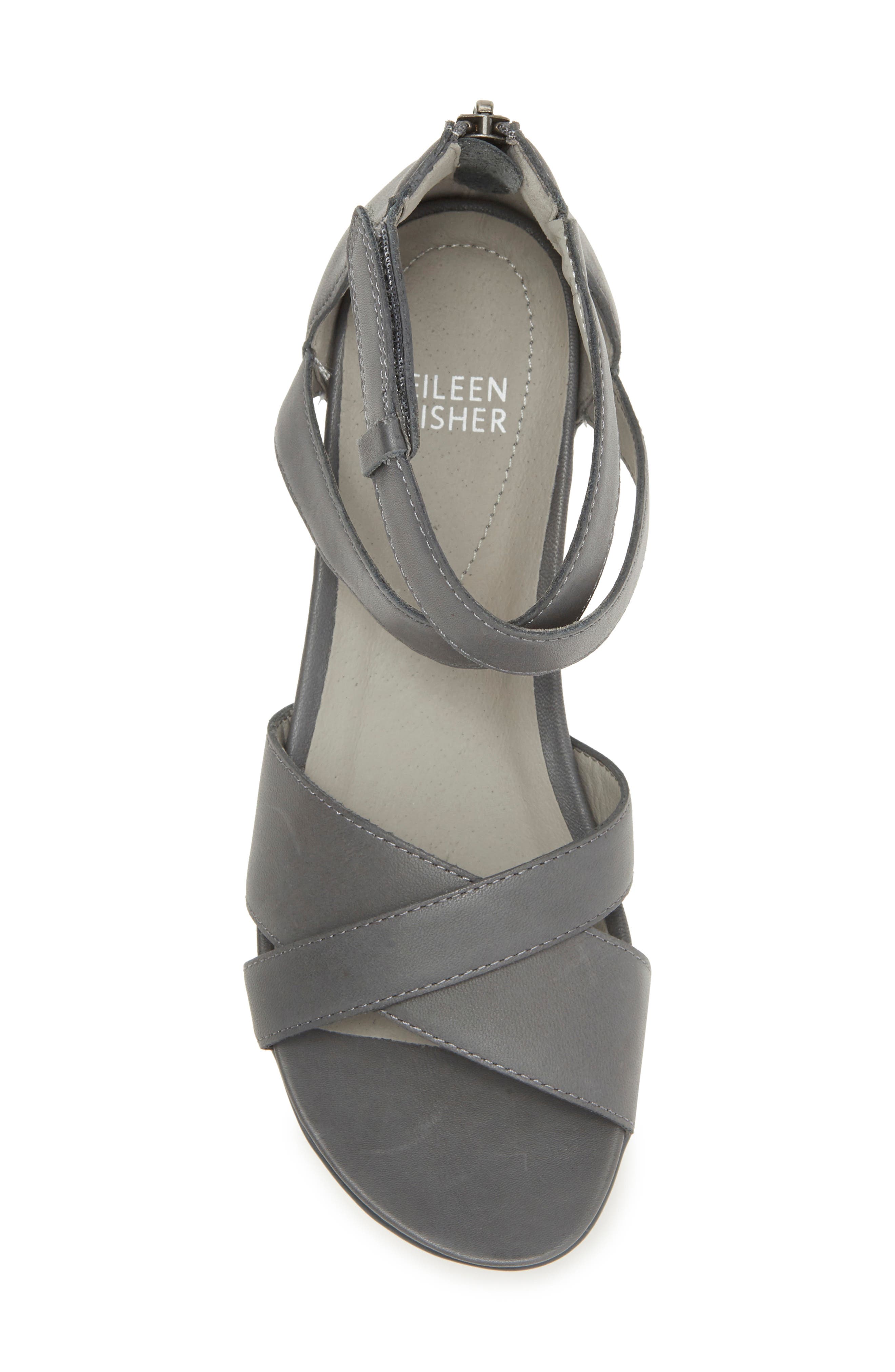 Sally Wedge Sandal, Alternate, color, GRAPHITE