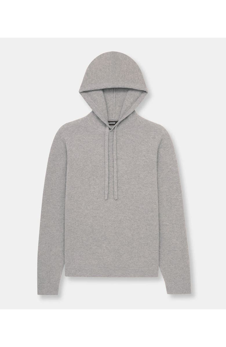 NAADAM Signature Cashmere Hoodie, Alternate, color, Cement