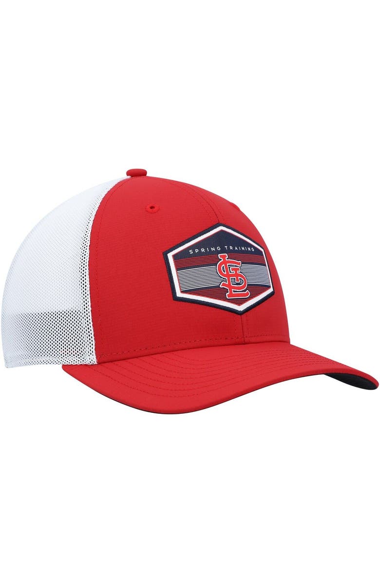 '47 Men's '47 Red/White St. Louis Cardinals Spring Training Burgess Trucker Adjustable Hat, Alternate, color, Red