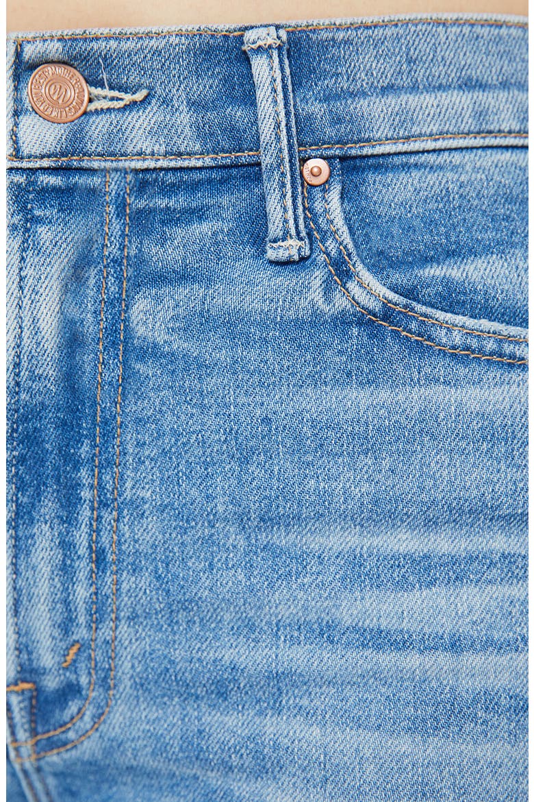 Rascal Flood High Waist Ankle Straight Leg Jeans, Alternate, color, EYE OF THE TIGER