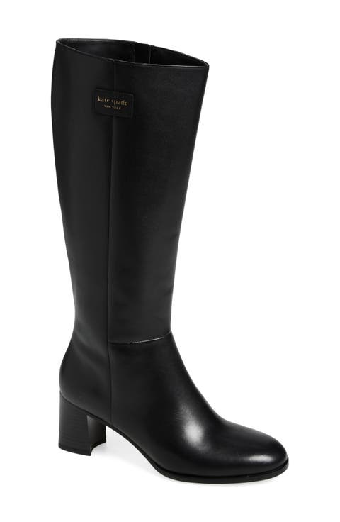 Angie Leather Knee High Boot