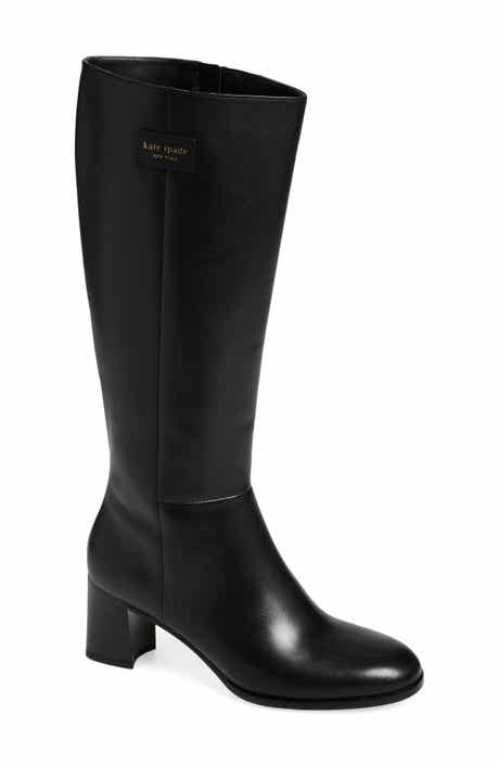 Angie Leather Knee High Boot