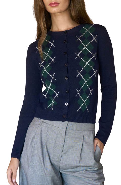 Argyle Cardigan