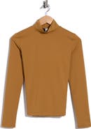 JASON WU Turtleneck Top with Back Seam Detail